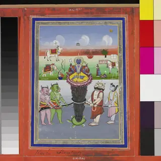 Vishnu as Kurma