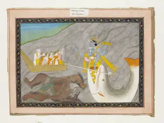 Vishnu as Matsya