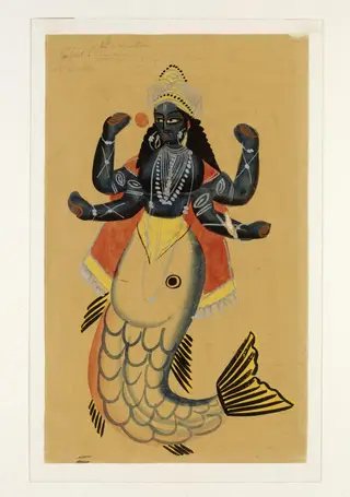 Vishnu as Matsya