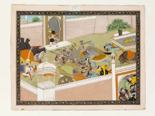 Vishnu as Parasurama