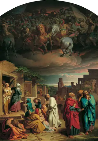 Vision of the Inhabitants of Jerusalem Before the Conquest of the City by Antiochus IV Epiphanes