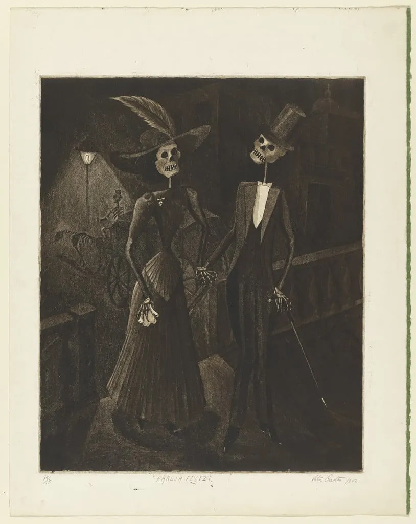 Untitled, by Vita Castro, ink, 1962