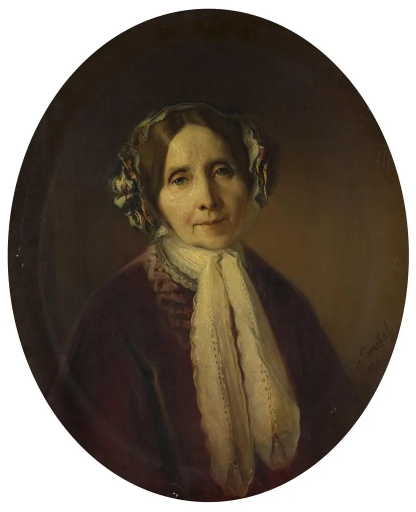 Portrait of an Elderly Woman, by Vital Jean De Gronckel