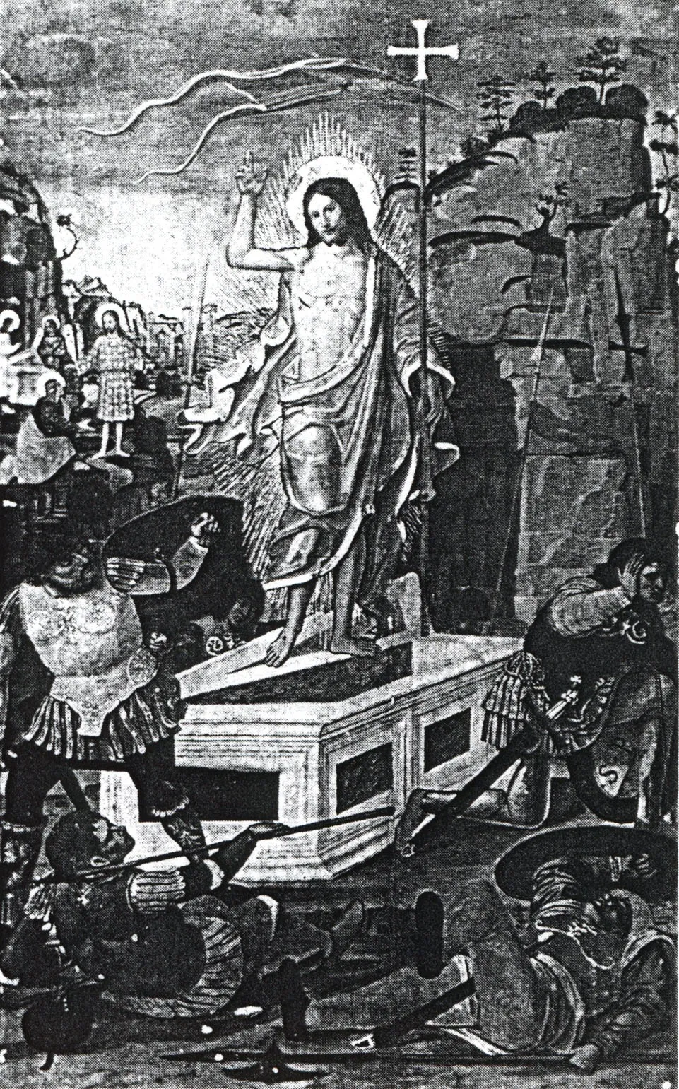 Resurrection of Christ, by Vittore Carpaccio, paint