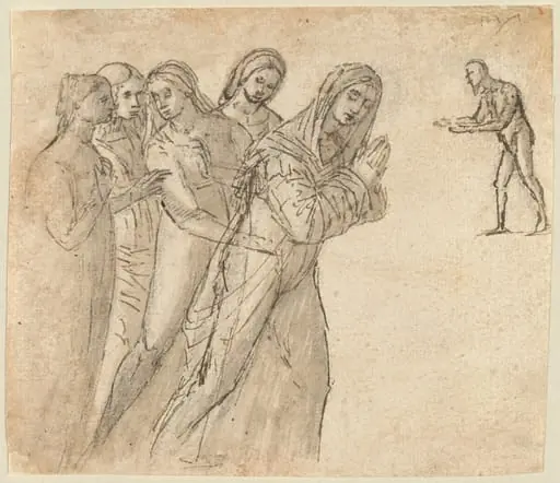The Virgin and Four Other Women, by Vittore Carpaccio