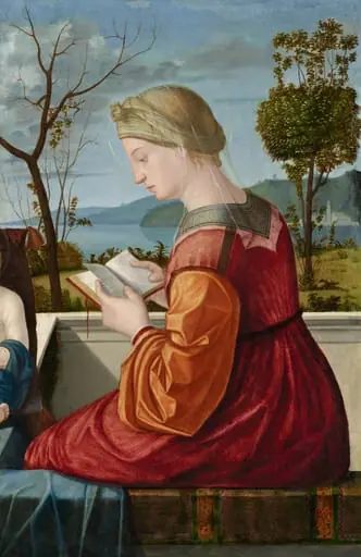 The Virgin Reading, by Vittore Carpaccio