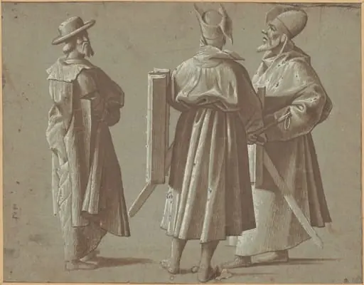 Three Figures, by Vittore Carpaccio