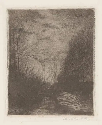 Countryside, by Vittore Grubicy