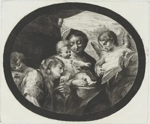 The Virgin and Child with Angels, by Vivant Denon