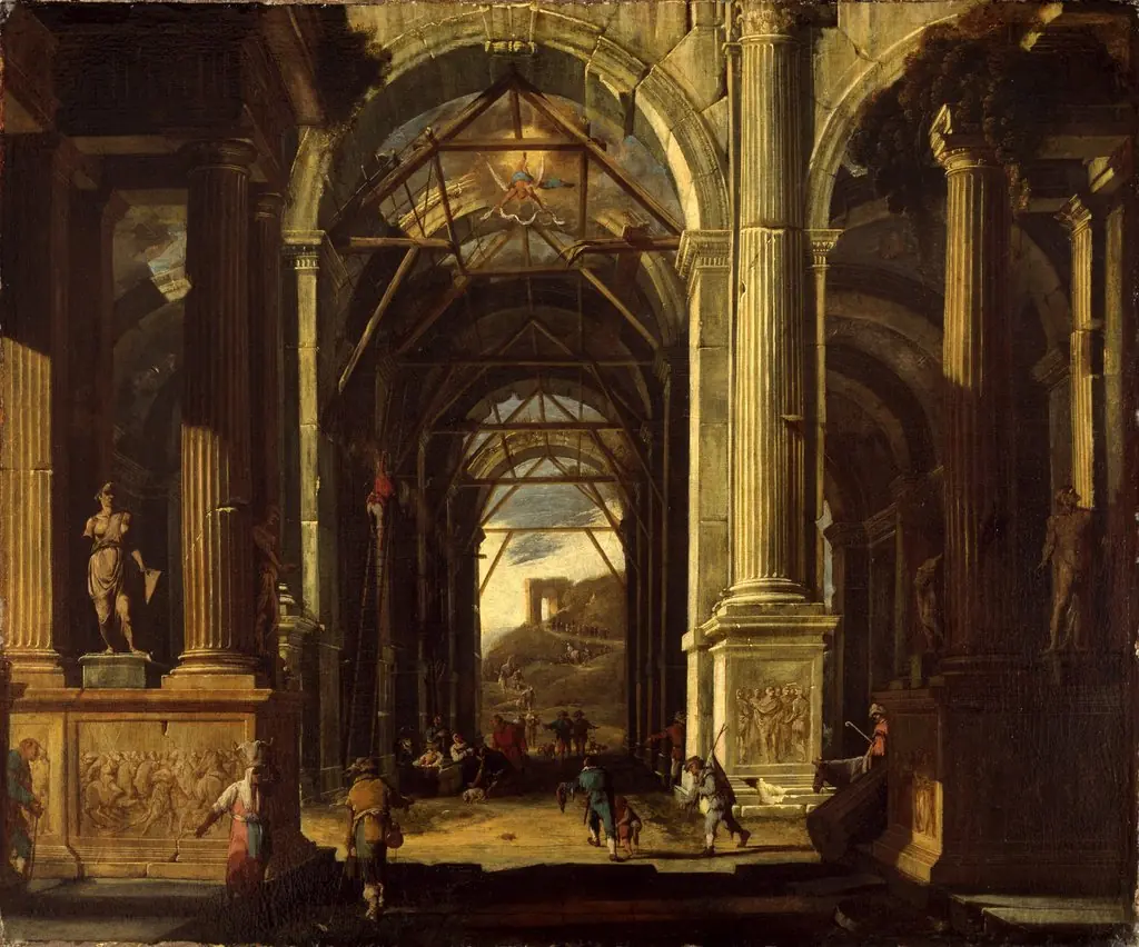 The Adoration of the Shepherds, by Viviano Codazzi