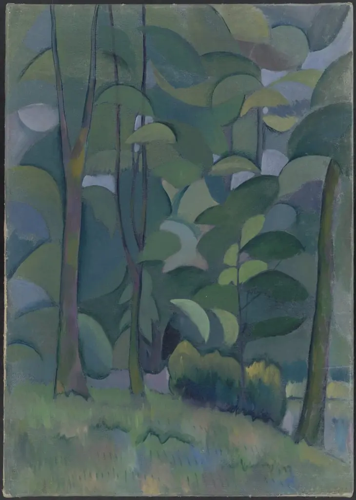 Forest, by Vladimir Baranov-Rossiné