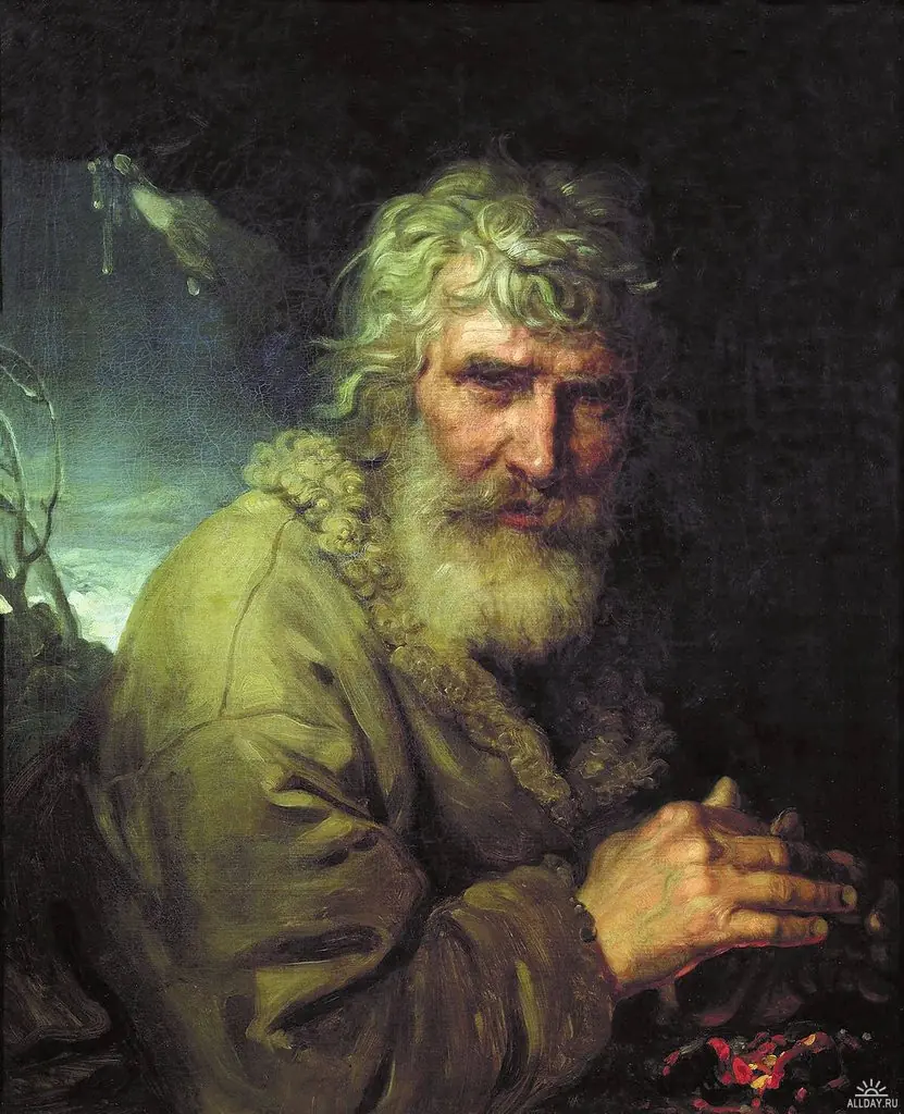 Allegory of Winter, by Vladimir Borovikovsky