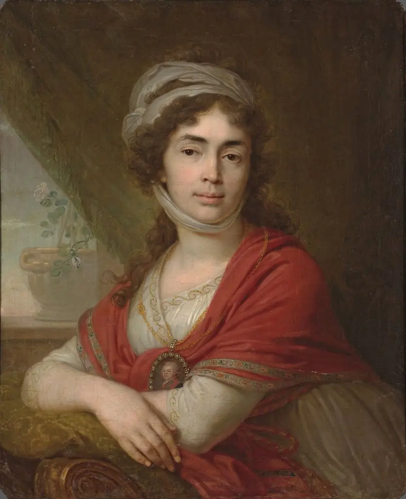 Portrait of Martha Dunina, by Vladimir Borovikovsky
