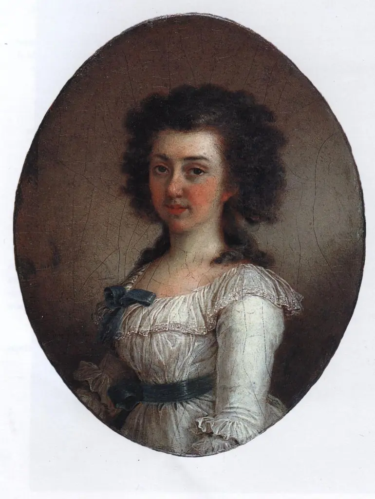 Porträt der Elizaveta Markovna Olenina, by Vladimir Borovikovsky