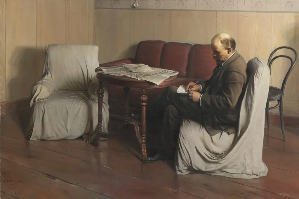 Vladimir Lenin in Smolny