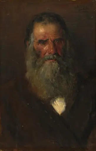 Study of the Head of an Old Man, by Vladimir Makovsky