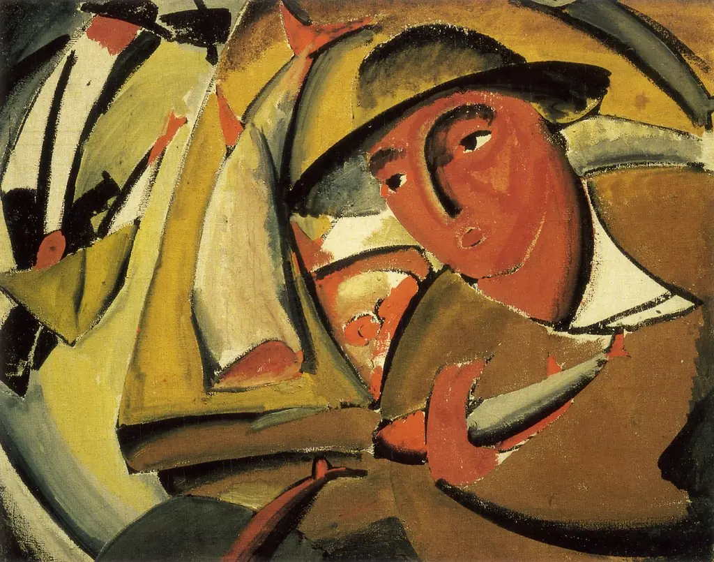 Fishmonger, by Vladimir Tatlin