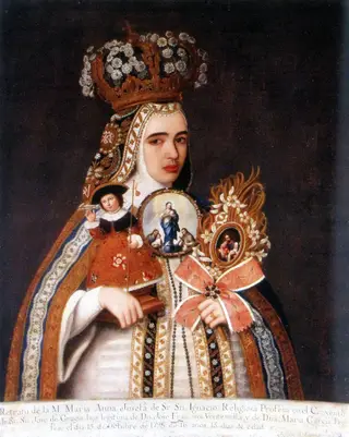 Votive Portrait of Sor M. María Anna Josefa de San Ignacio