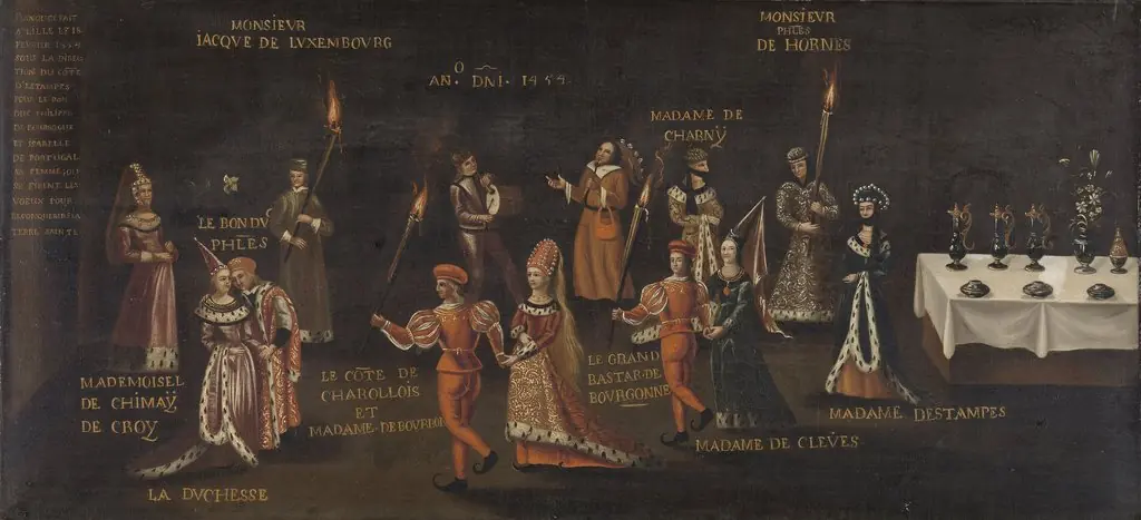 Vow of the Pheasant (Philip the Good and Isabella at the Feast of the Pheasant in Lille in 1454)