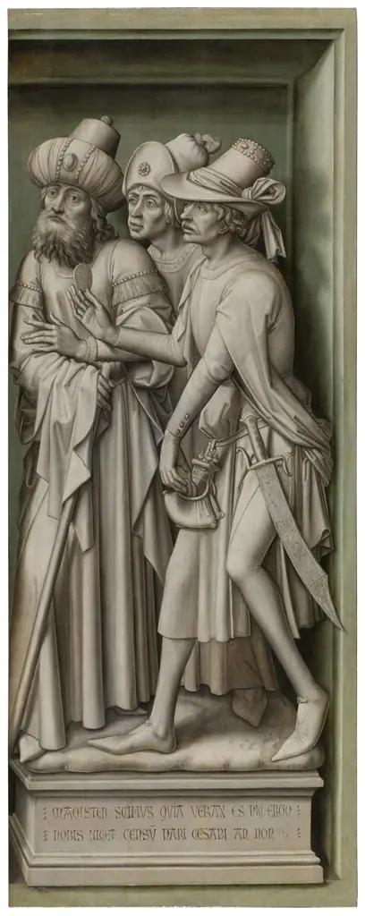 Redemption Triptych: Tribute to Caesar, by Vrancke van der Stockt