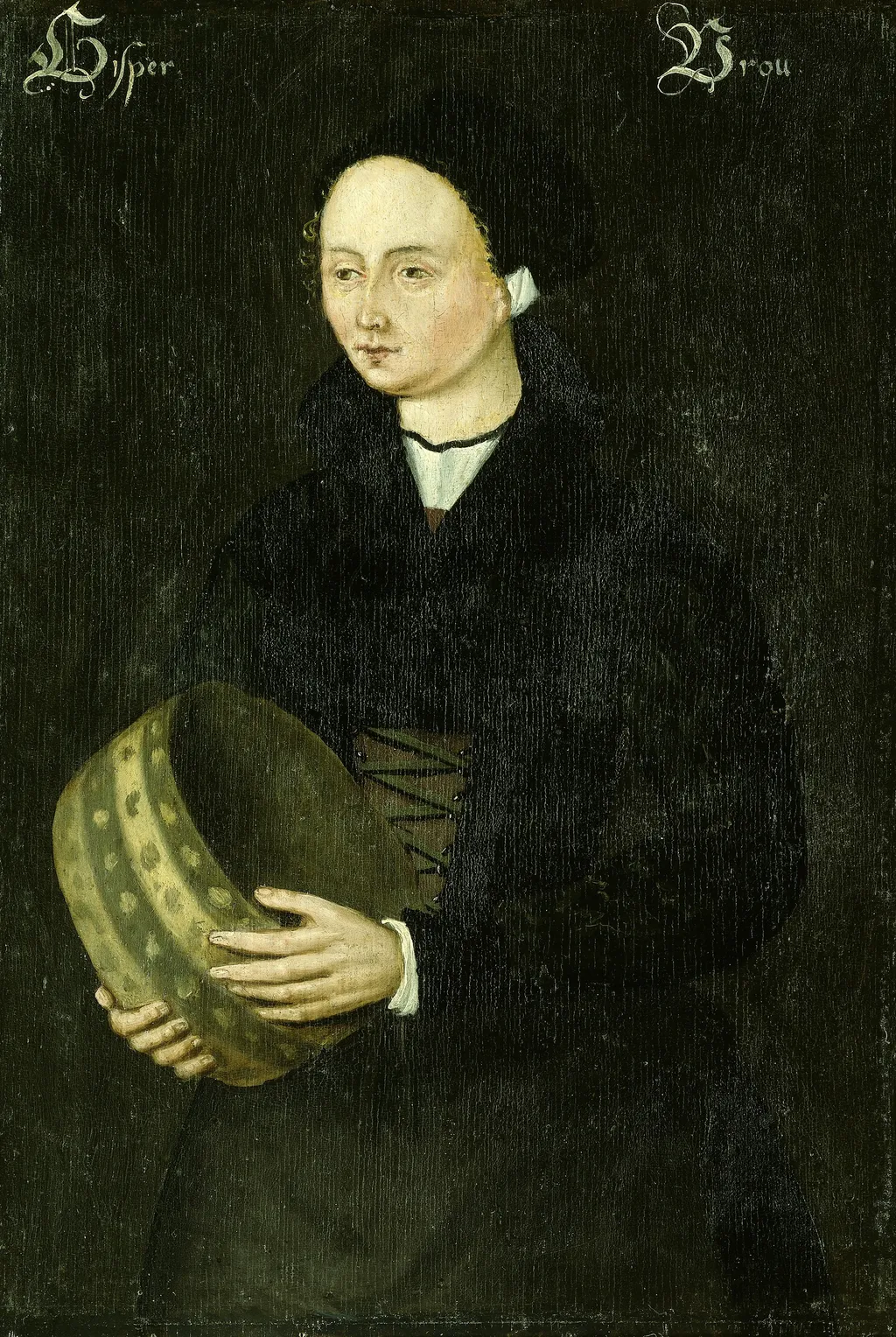 Vrouw uit Jisp, oil, 1550