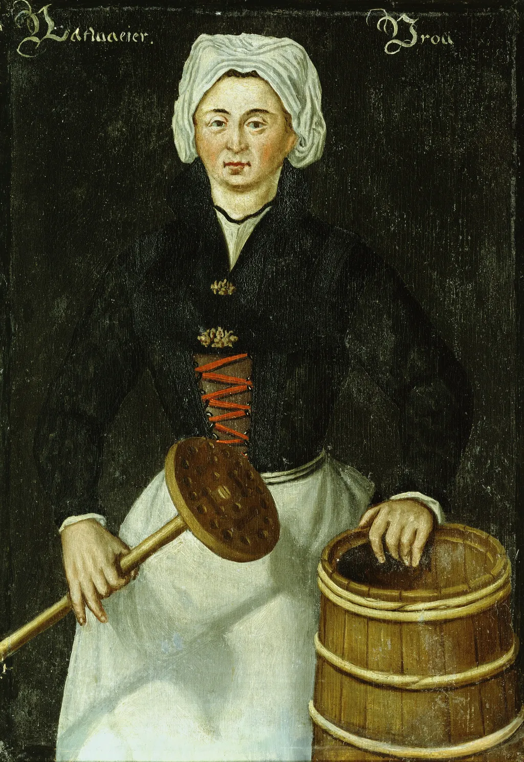 Vrouw uit Wadwaay, oil, 1550