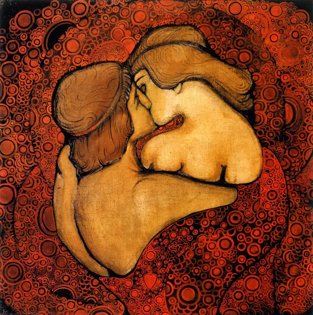 The Kiss, by Vsevolod Maximovich