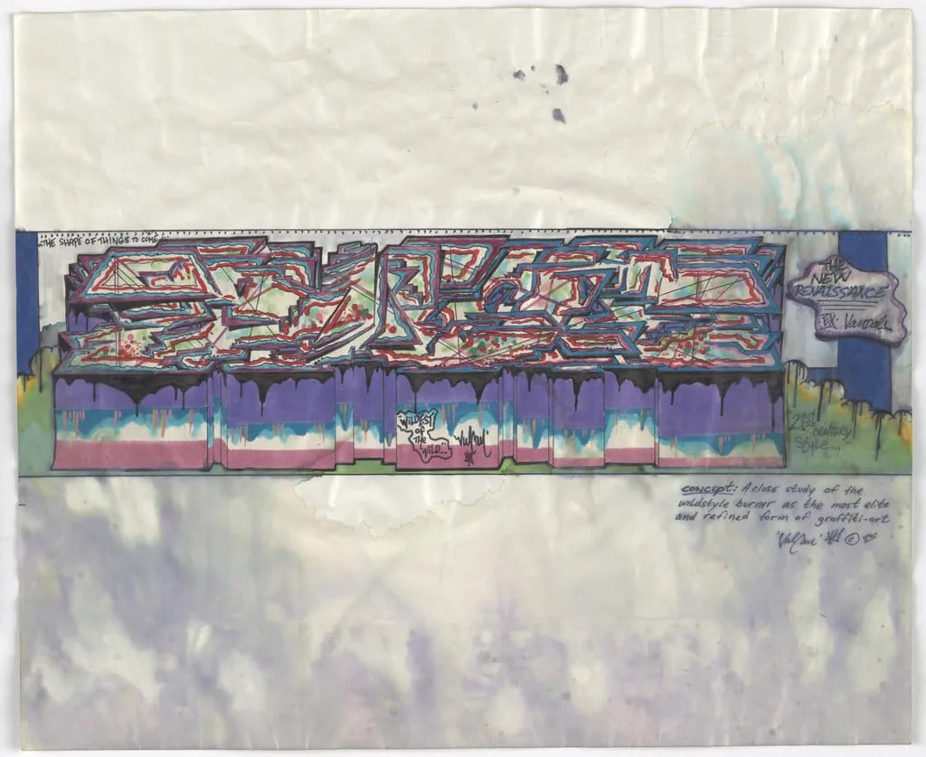 Untitled, by Vulcan, 1985