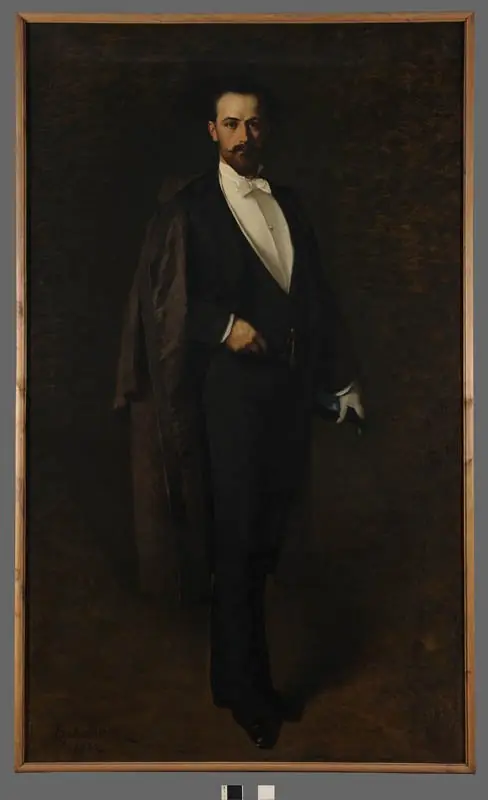 Portrait of Bronisław Amszyński, by Władysław Bakałowicz
