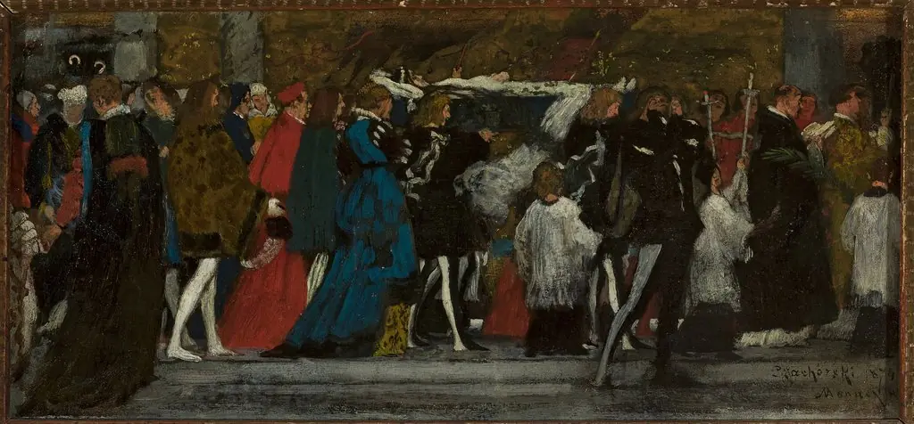 Julia’s Funeral, by Władysław Czachórski