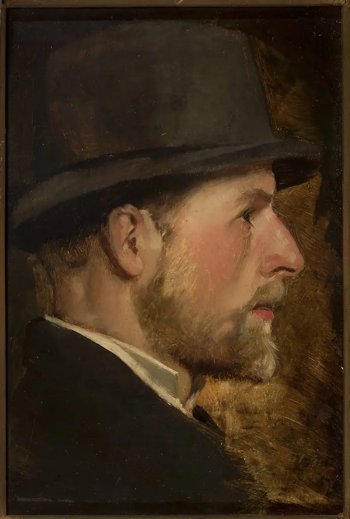 Portrait of Stanisław Czachórski (1853–1904), artist’s brother, by Władysław Czachórski