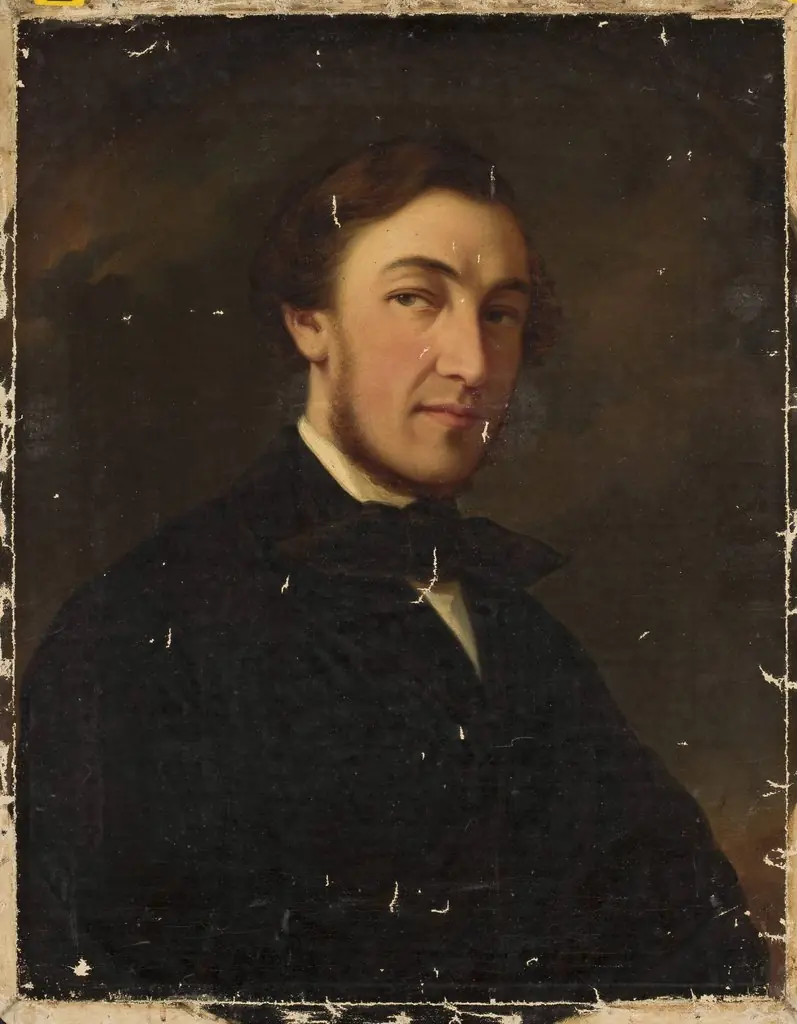Portrait of a man, by Władysław Majeranowski