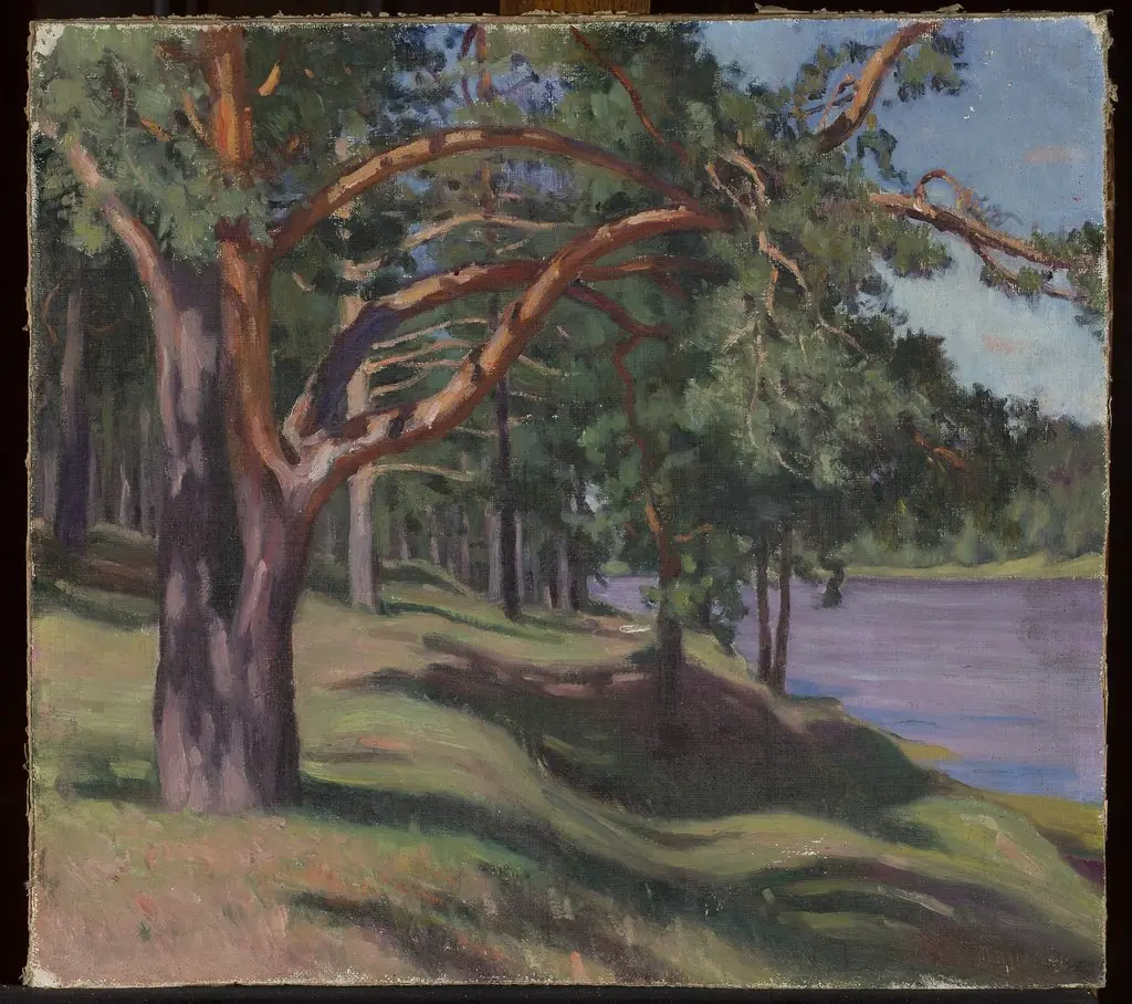 Forest on the Neman I, by Władysław Majewski