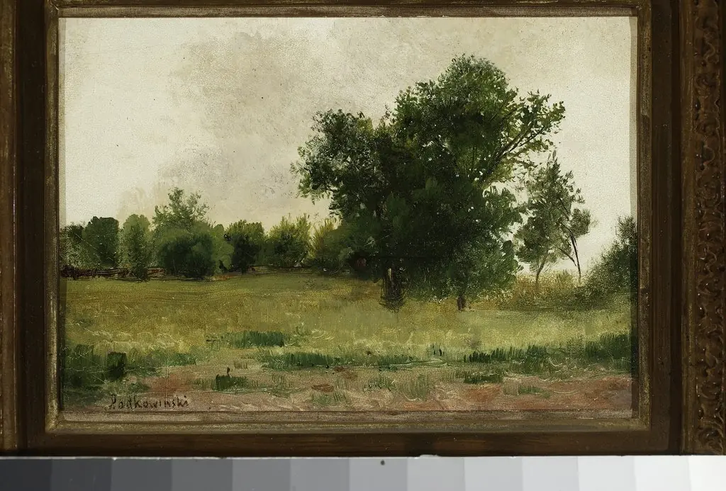 View of Saska Kępa, by Władysław Podkowiński