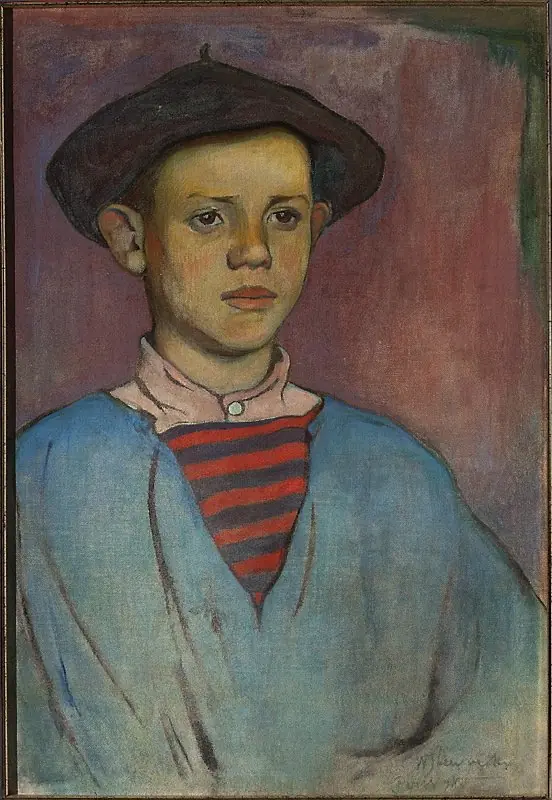Portrait of a young fisherman, by Władysław Ślewiński