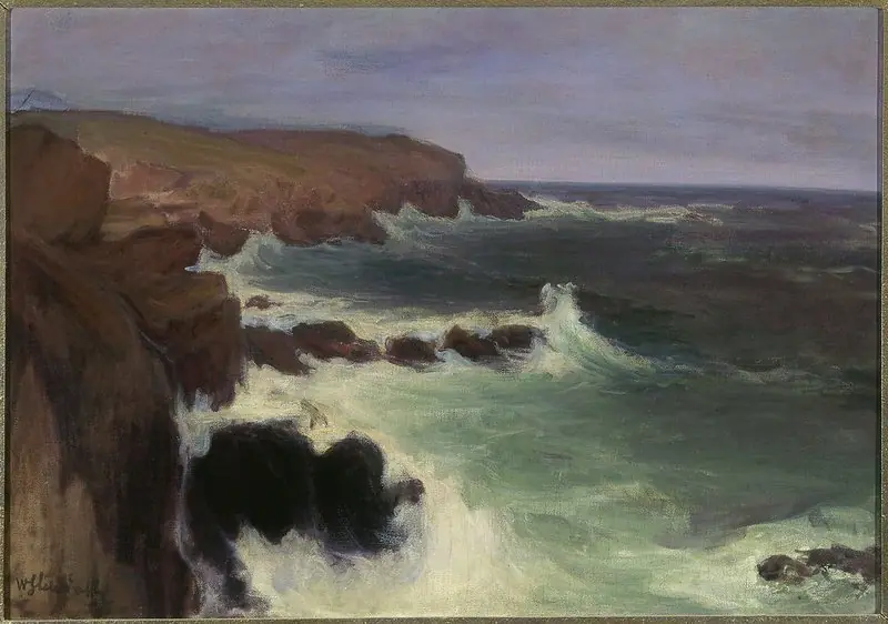 Sea, by Władysław Ślewiński