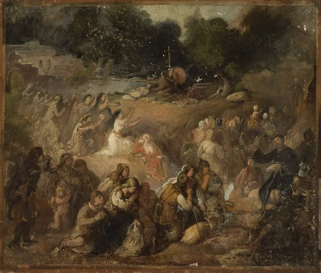 Baptism of Lithuania, by Władysław Łuszczkiewicz