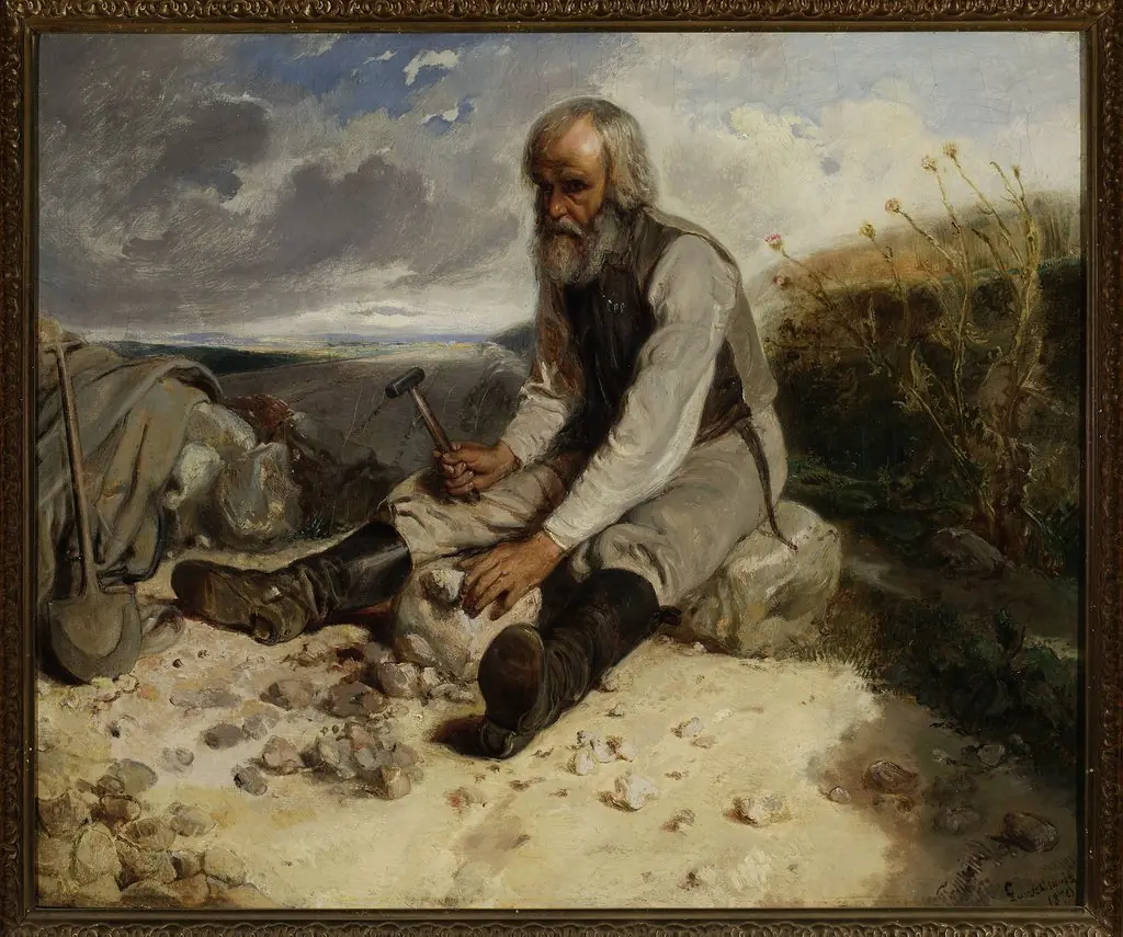 Stonemason, by Władysław Łuszczkiewicz