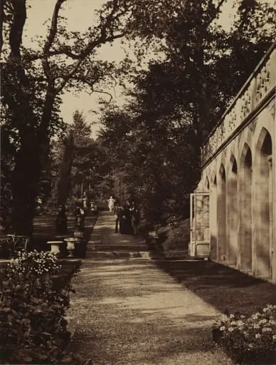 Orangery and Flower Garden at Singleton, Glamorganshire, by W. Graham Vivian
