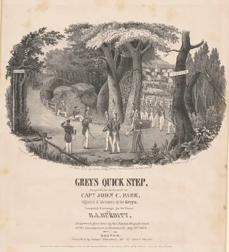 Grey's Quick Step, by W. Jr. Lydston
