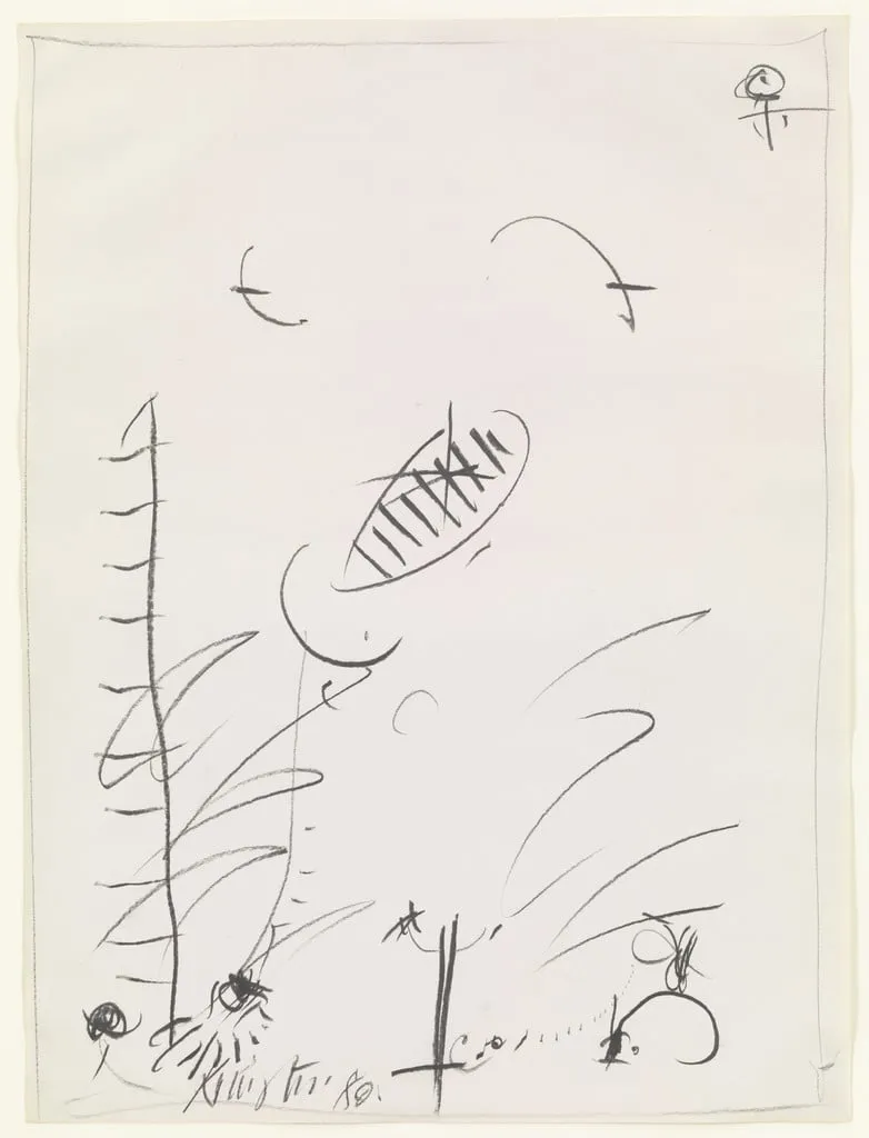 Untitled, by W. Koenigstein, graphite, 1980