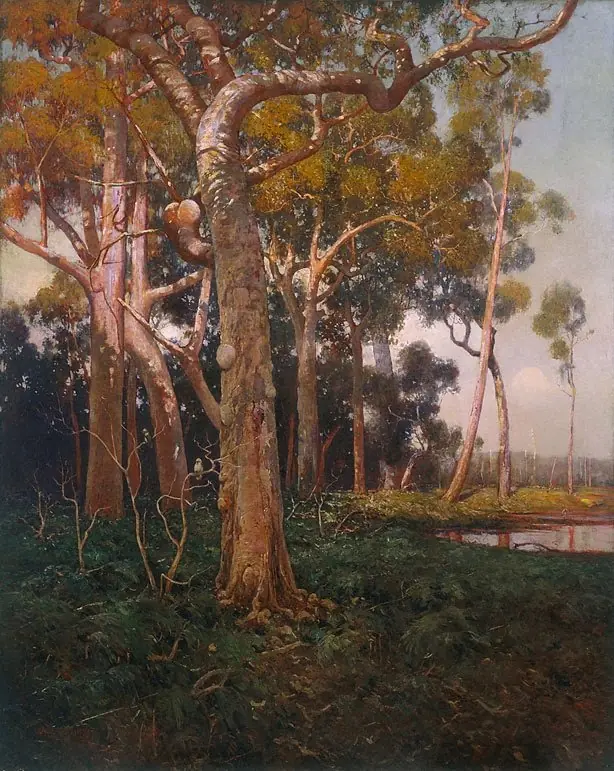 The golden splendour of the bush, by W. Lister Lister
