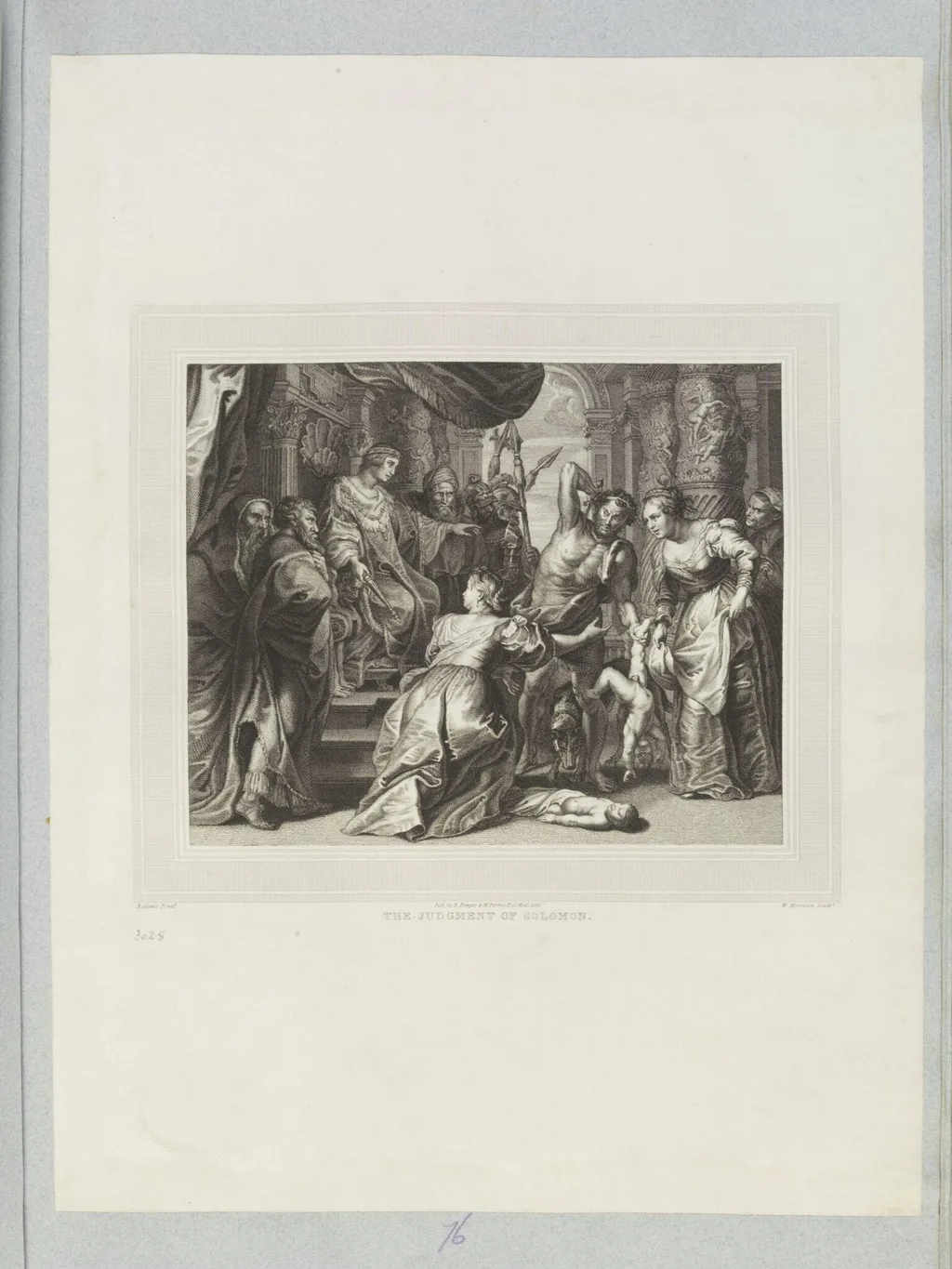 Judgment of Solomon, by W. Morrison, 1826