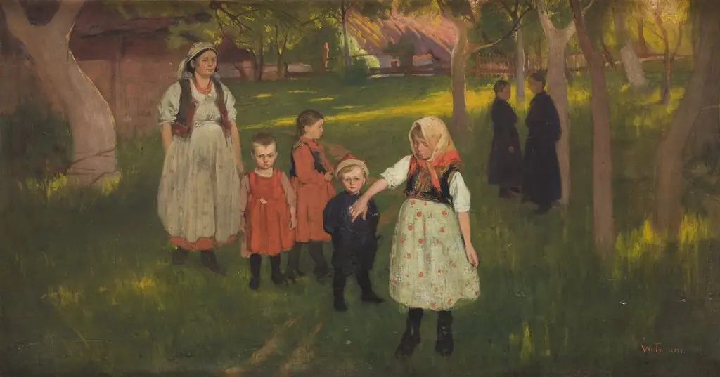 The Artist’s Family, by Włodzimierz Tetmajer