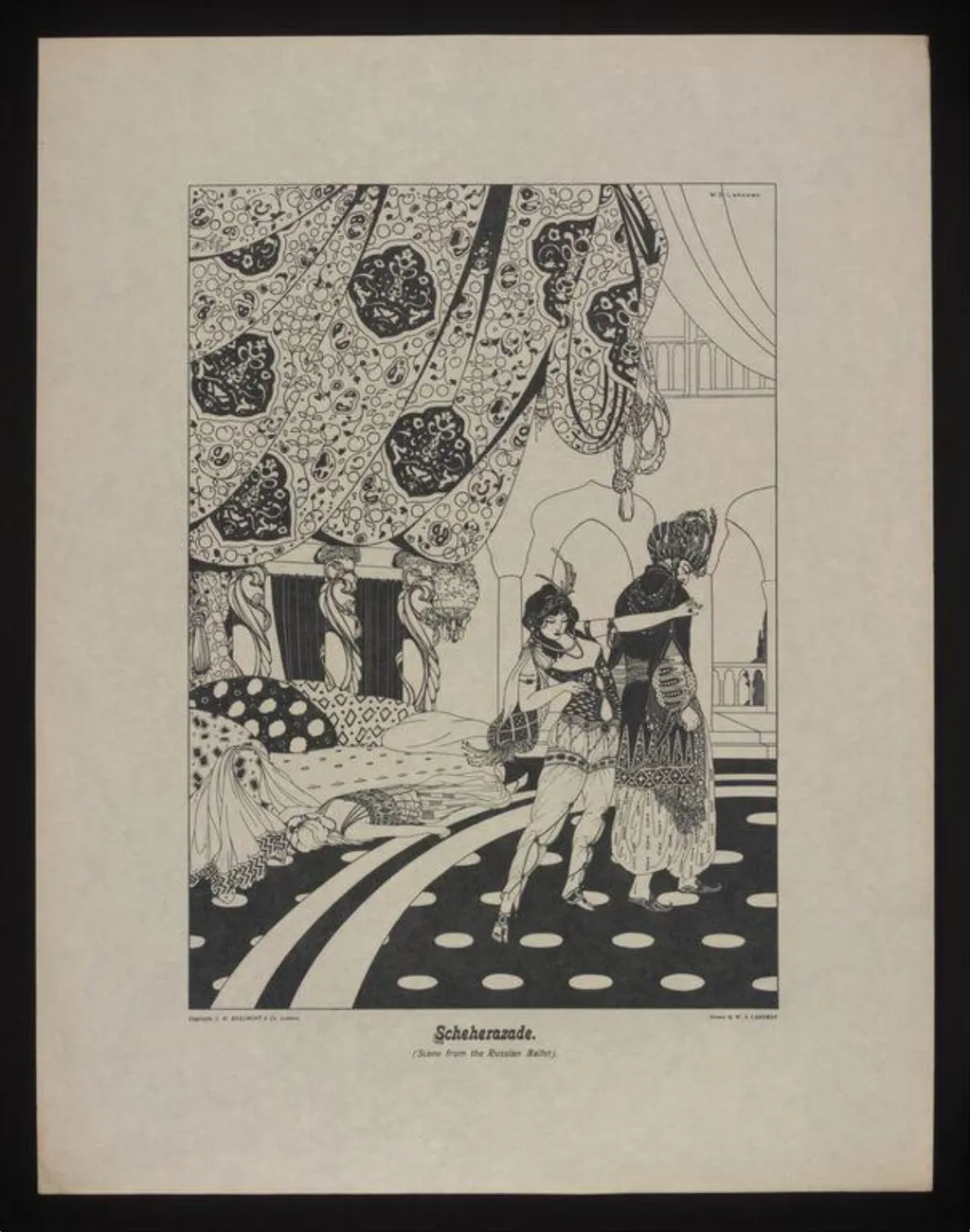 Scheherazade, by W. S. Lakeman, 1924