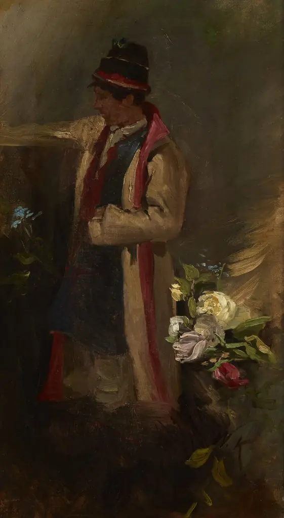 Krakovian Peasant, by Wacław Koniuszko