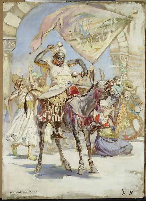 Eastern musicians, by Wacław Pawliszak