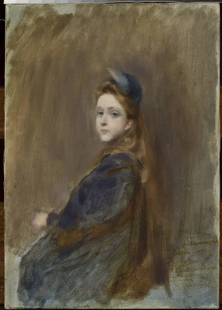 Portrait of Mrs. Z., by Wacław Pawliszak