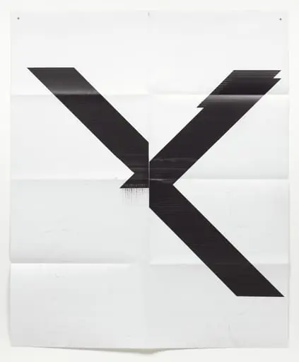 Untitled, by Wade Guyton