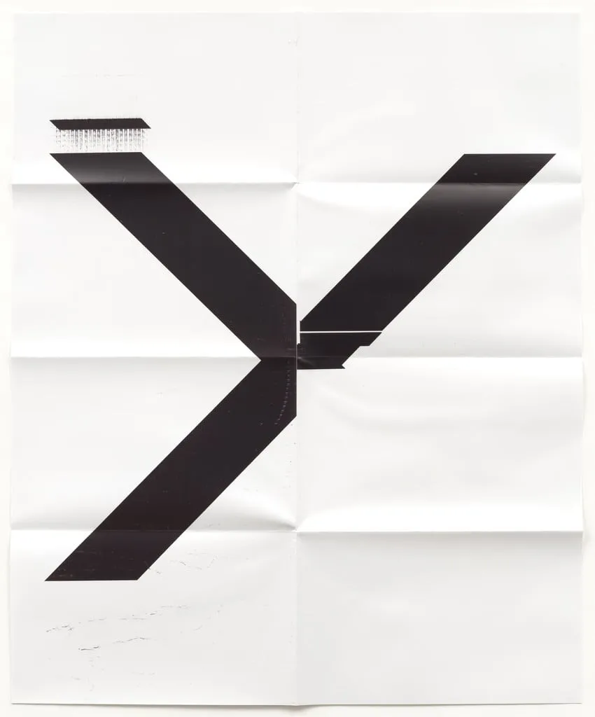 Untitled, by Wade Guyton, 2019